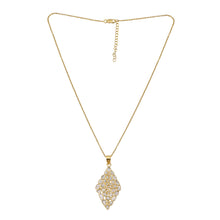 Load image into Gallery viewer, 2.50 CTW Diamond Polki Geometric Pendant Necklace