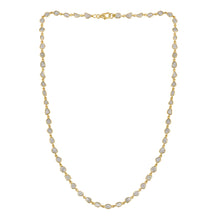 Load image into Gallery viewer, 18 CTW Diamond Polki Chain Necklace