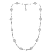 Load image into Gallery viewer, 5.50 CTW Diamond Polki Flower Chain Necklace