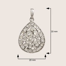 Load image into Gallery viewer, 2.70 CTW Diamond Polki Statement Pendant