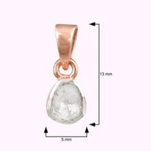 Load image into Gallery viewer, 0.35 CTW Diamond Polki Solitaire Pendant