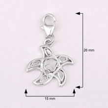 Load image into Gallery viewer, 0.25 CTW Diamond Polki Starfish Charm Pendant