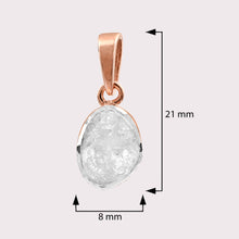 Load image into Gallery viewer, 0.60 CTW Diamond Polki Solitaire Pendant