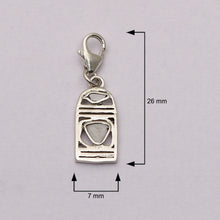 Load image into Gallery viewer, 0.15 CTW Diamond Polki Tiny Charm Pendant
