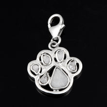 Load image into Gallery viewer, 0.25 CTW Diamond Polki Paw Charm Pendant