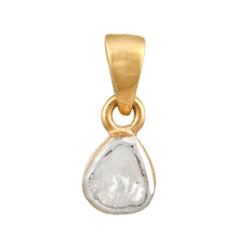 Load image into Gallery viewer, 0.35 CTW Diamond Polki Solitaire Pendant