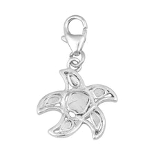 Load image into Gallery viewer, 0.25 CTW Diamond Polki Starfish Charm Pendant