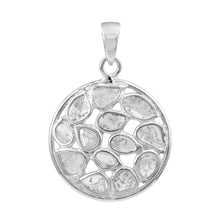 Load image into Gallery viewer, 0.50 CTW Diamond Polki Round Pendant