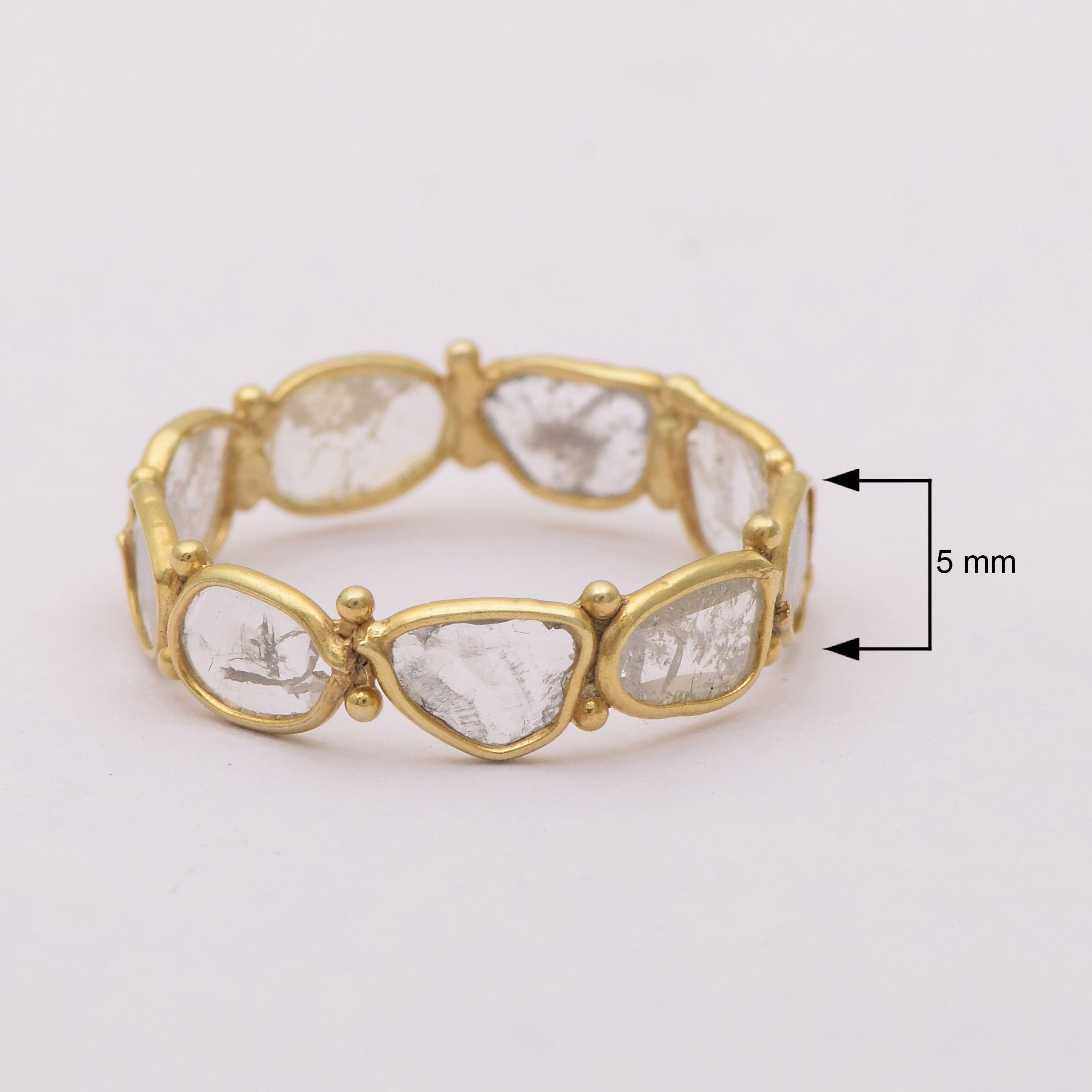 1 CTW Diamond Polki Ring