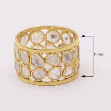 Load image into Gallery viewer, 2 CTW Diamond Polki Band Ring