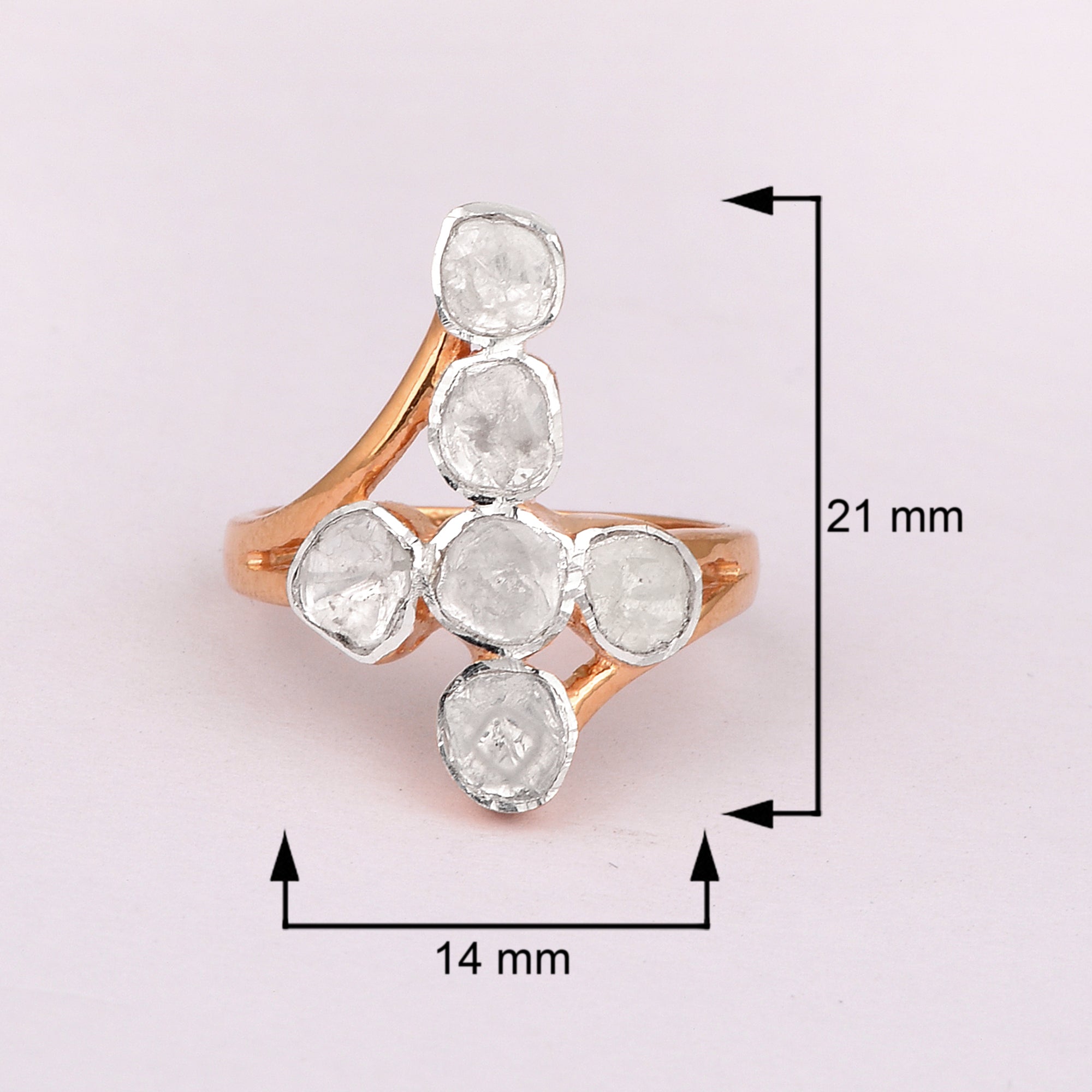 Polki Diamond Ring