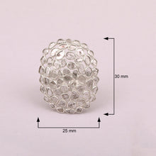 Load image into Gallery viewer, 3 CTW Diamond Polki Cluster Ring