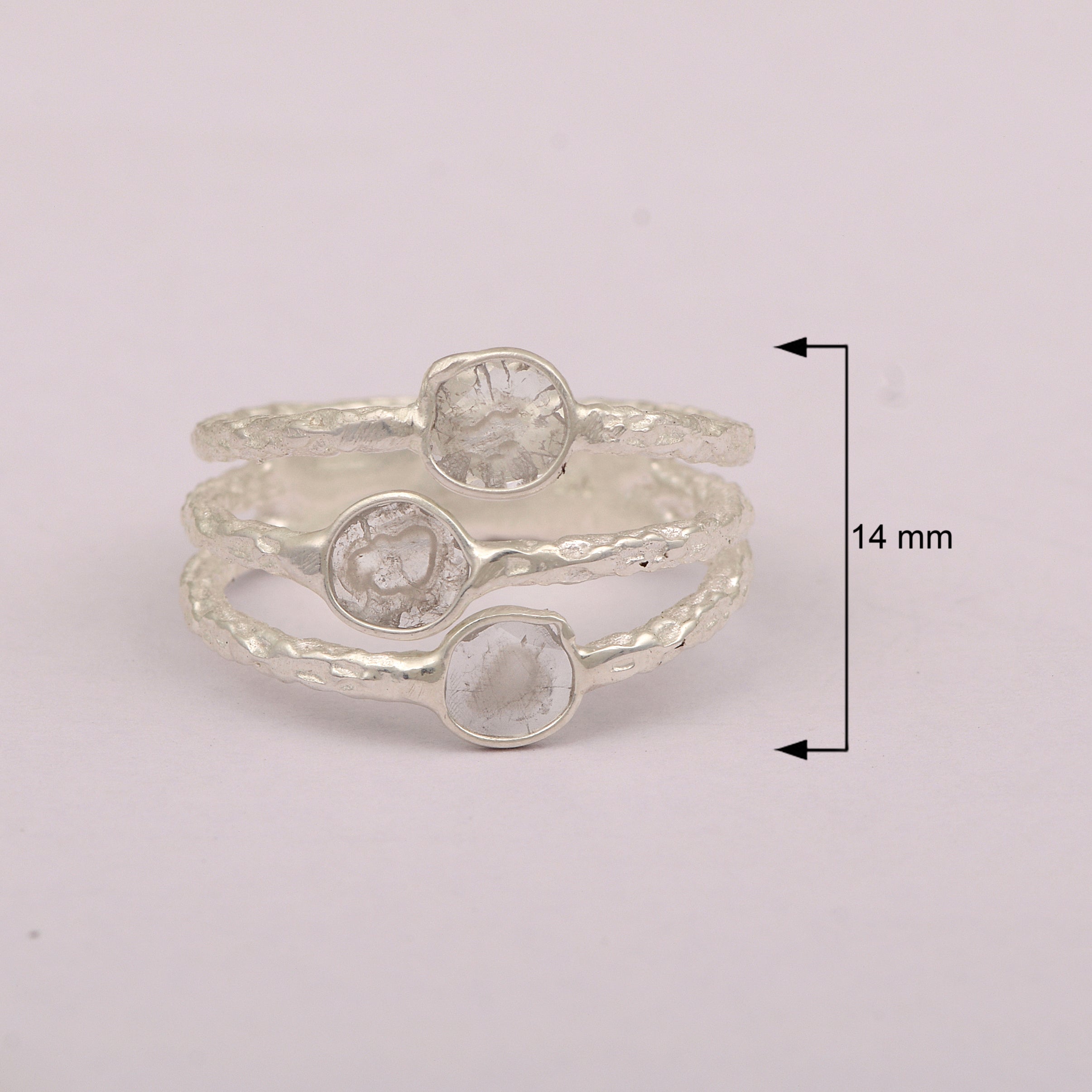 0.65 CTW Diamond Polki Ring