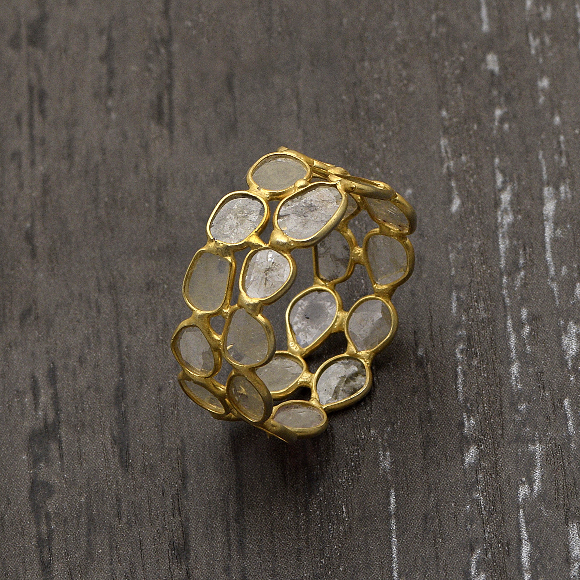 2 CTW Diamond Polki Ring