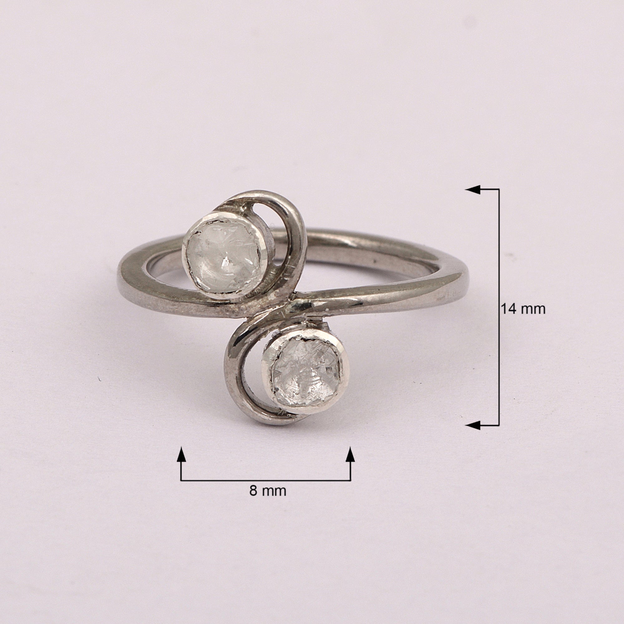 0.25 CTW Diamond Polki Ring