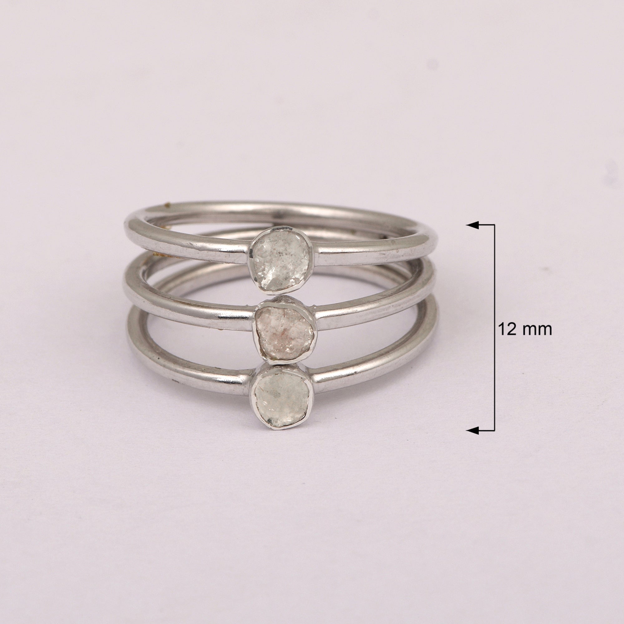 0.30 CTW Diamond Polki Ring