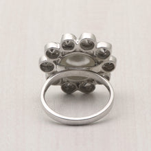 Load image into Gallery viewer, 1.80 CTW Diamond Polki Pearl Ring