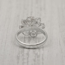 Load image into Gallery viewer, 1.50 CTW Diamond Polki Floral Ring