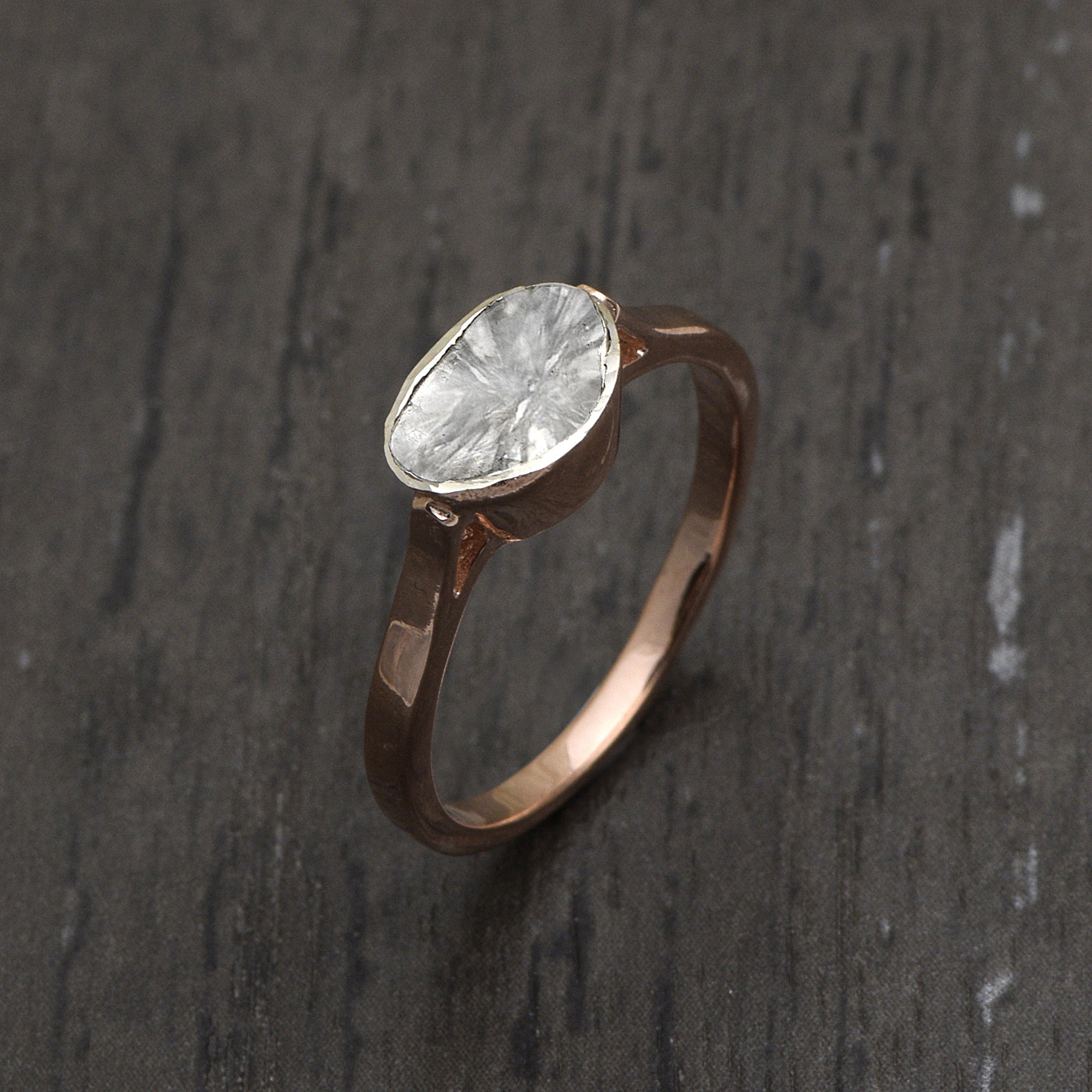 0.50 CTW Diamond Polki Ring