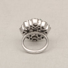 Load image into Gallery viewer, 2.50 CTW Diamond Polki Emerald Ring