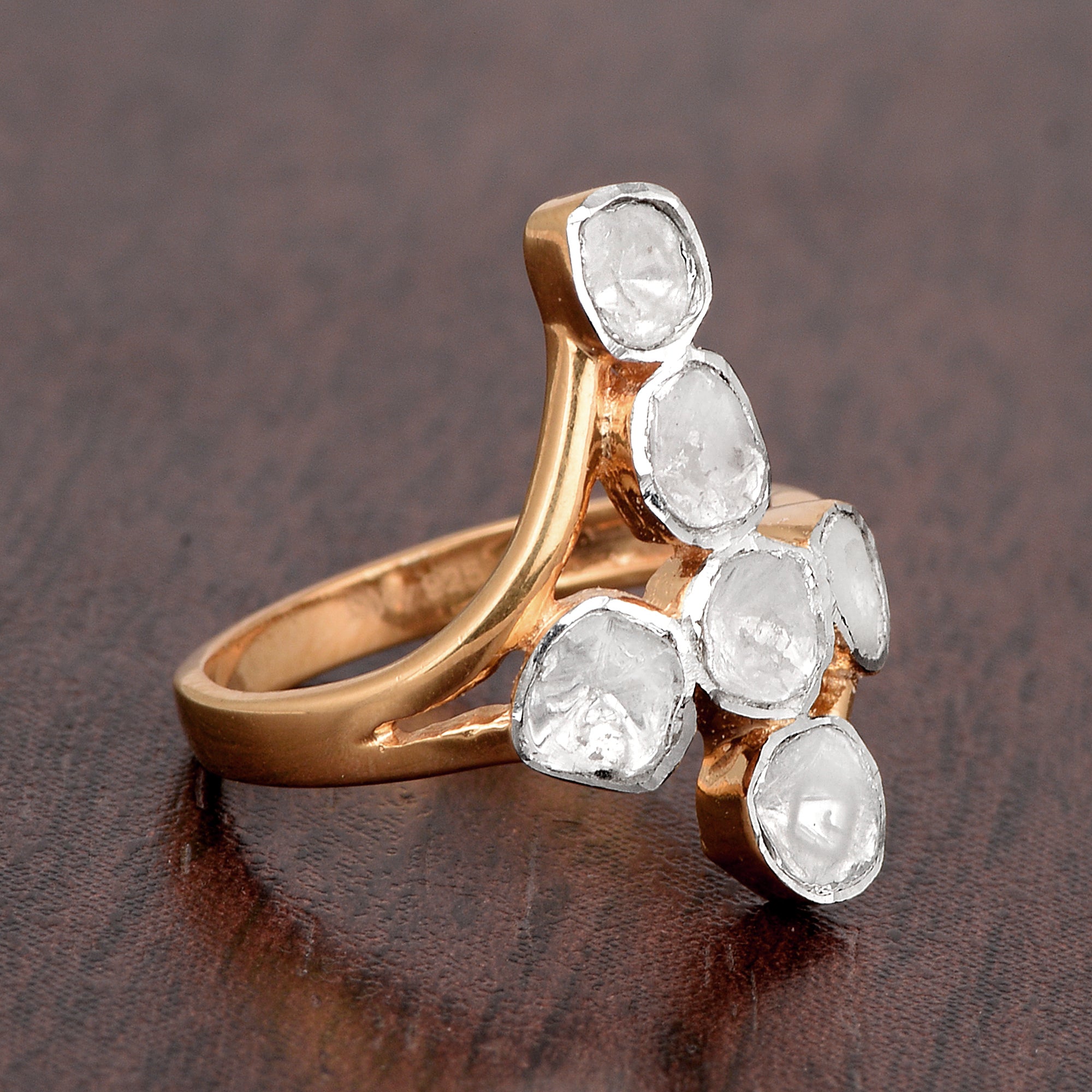 Polki Diamond Ring