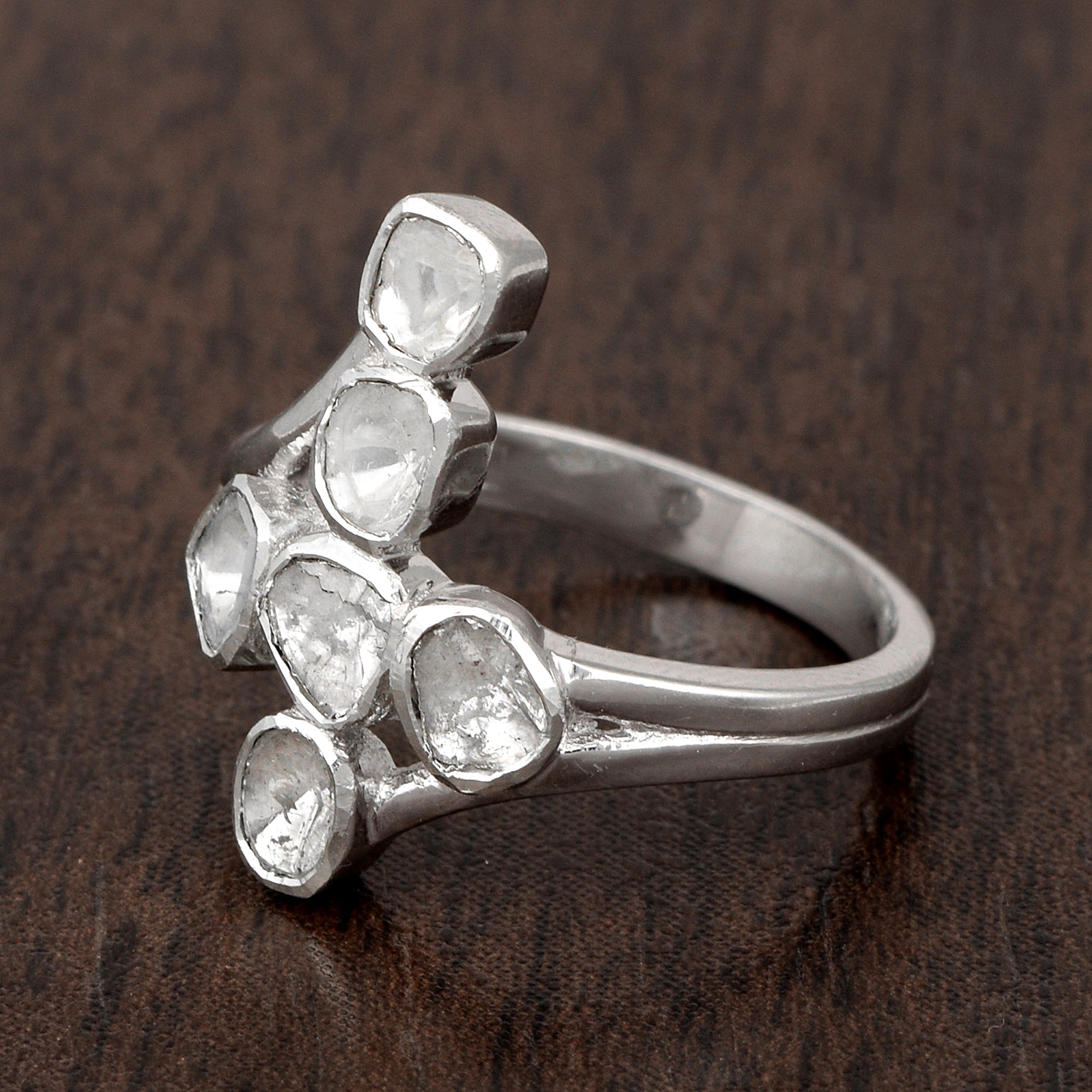 Polki Diamond Ring