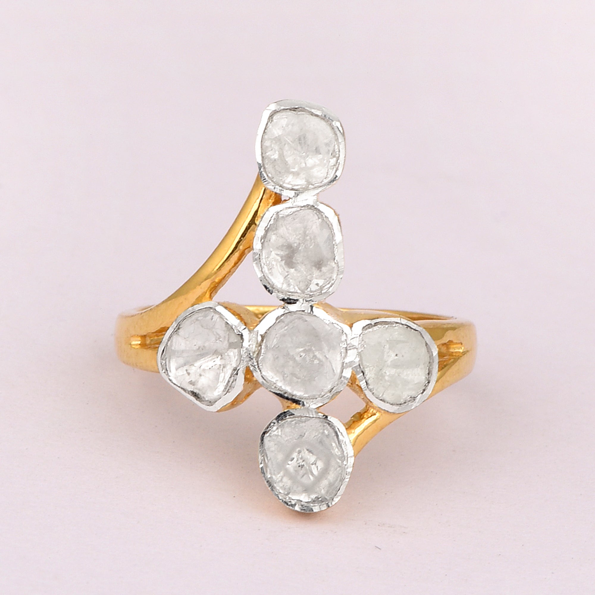 Polki Diamond Ring