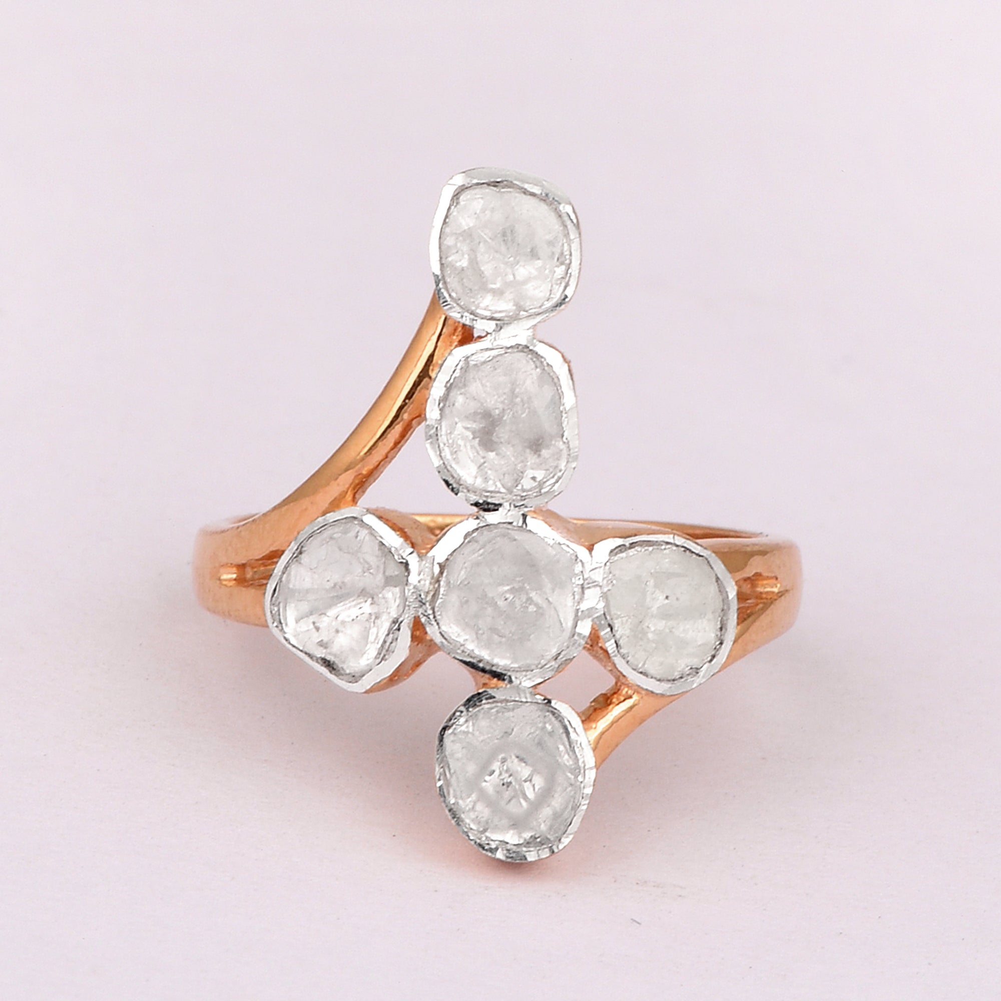 Polki Diamond Ring