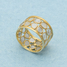 Load image into Gallery viewer, 2 CTW Diamond Polki Band Ring