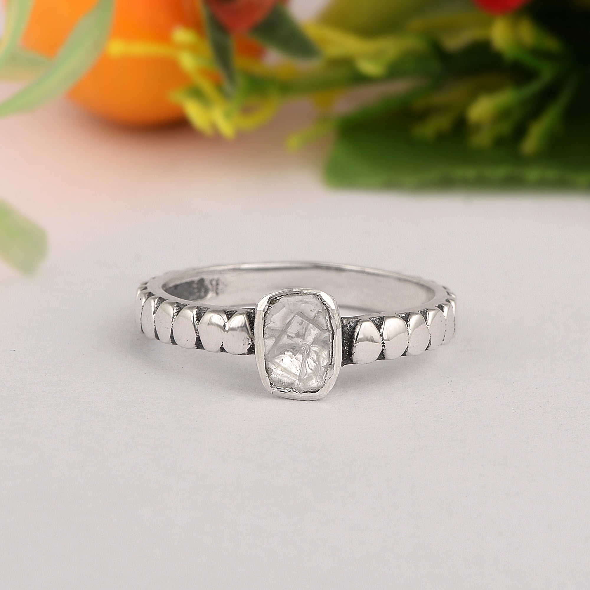 Polki Diamond Ring