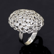 Load image into Gallery viewer, 2 CTW Diamond Polki Cluster Ring