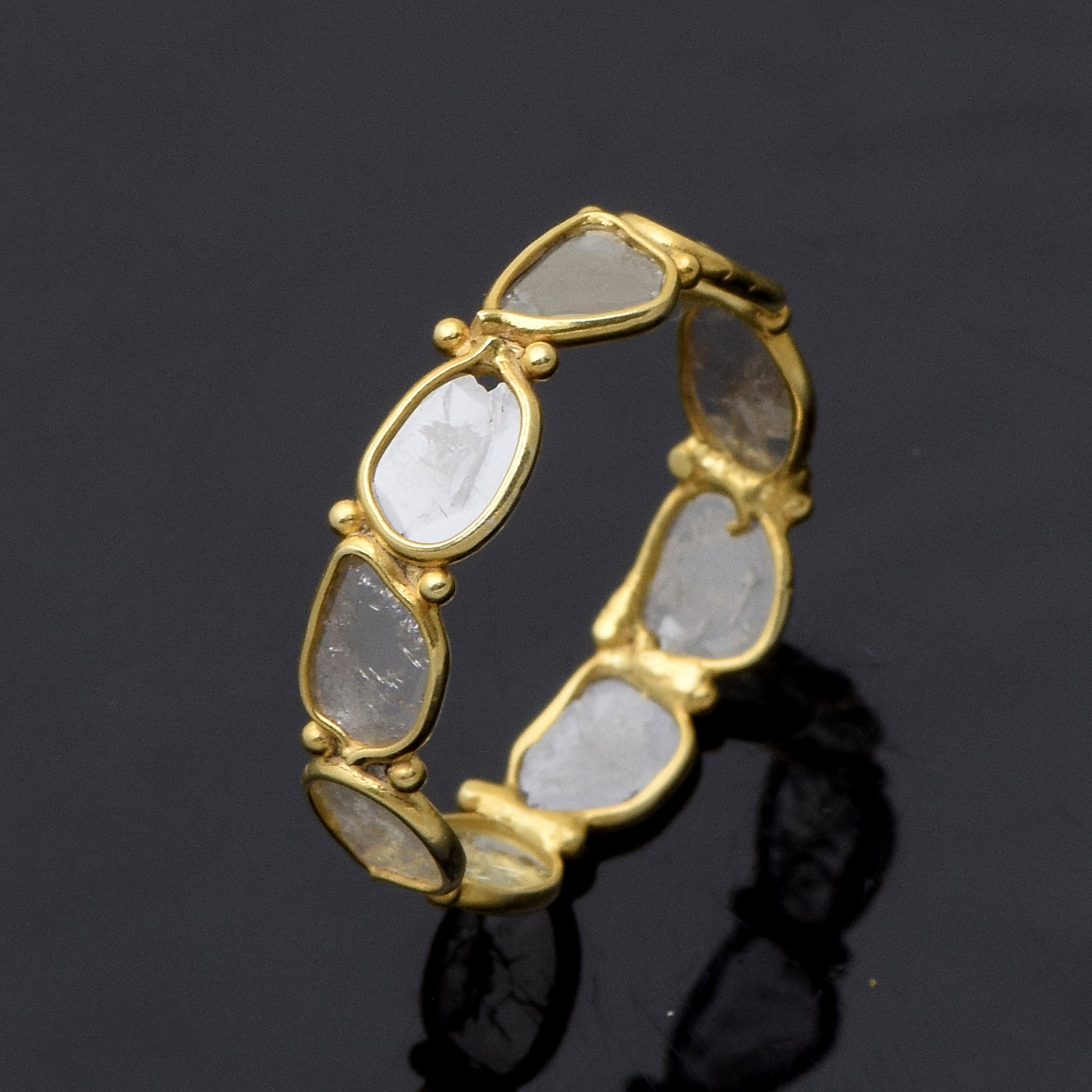 1 CTW Diamond Polki Ring