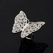 Load image into Gallery viewer, 2.50 CTW Diamond Polki Butterfly Ring
