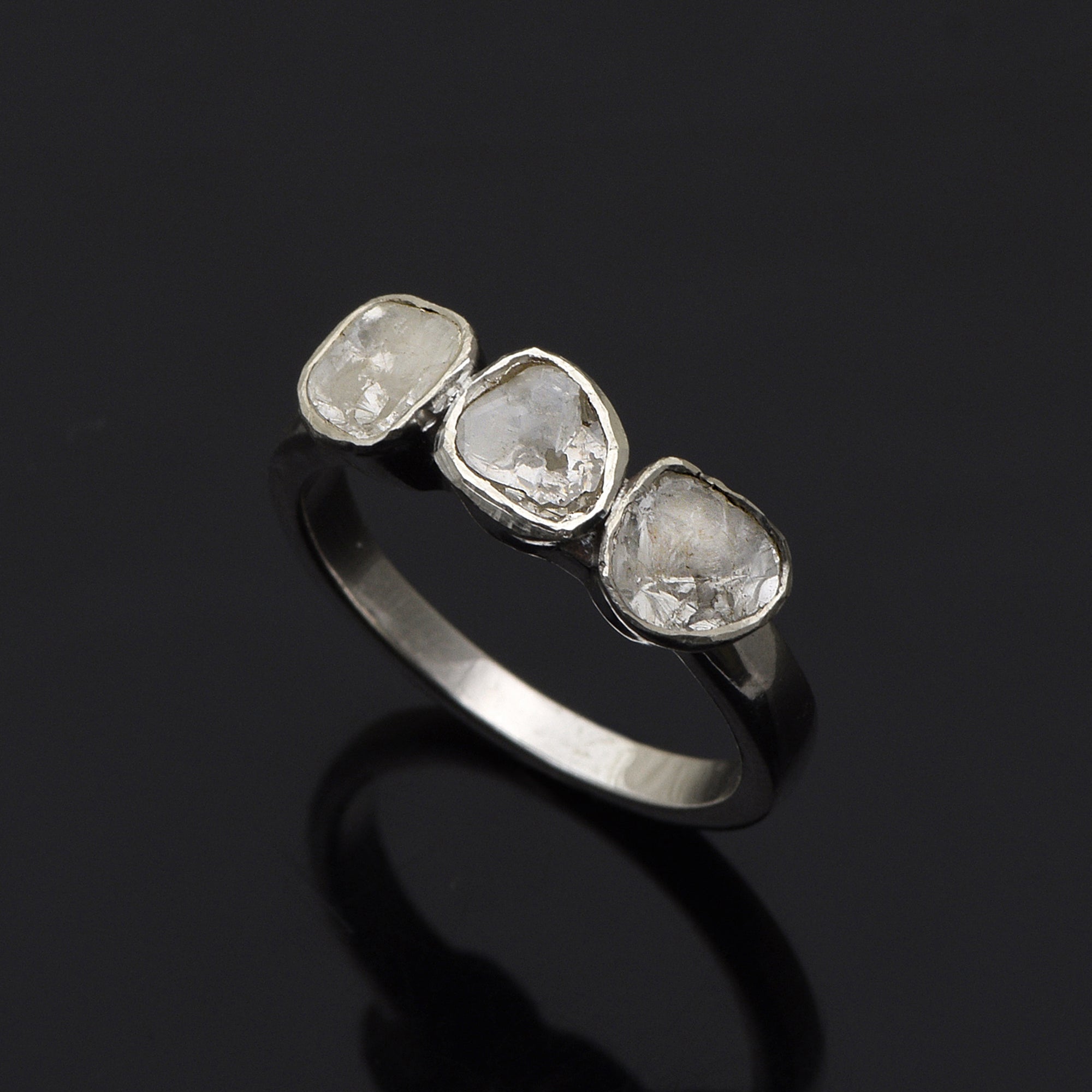 0.75 CTW Diamond Polki Ring
