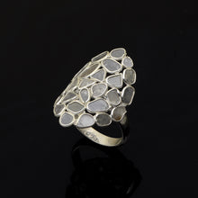 Load image into Gallery viewer, 2.50 CTW Diamond Polki Cluster Ring