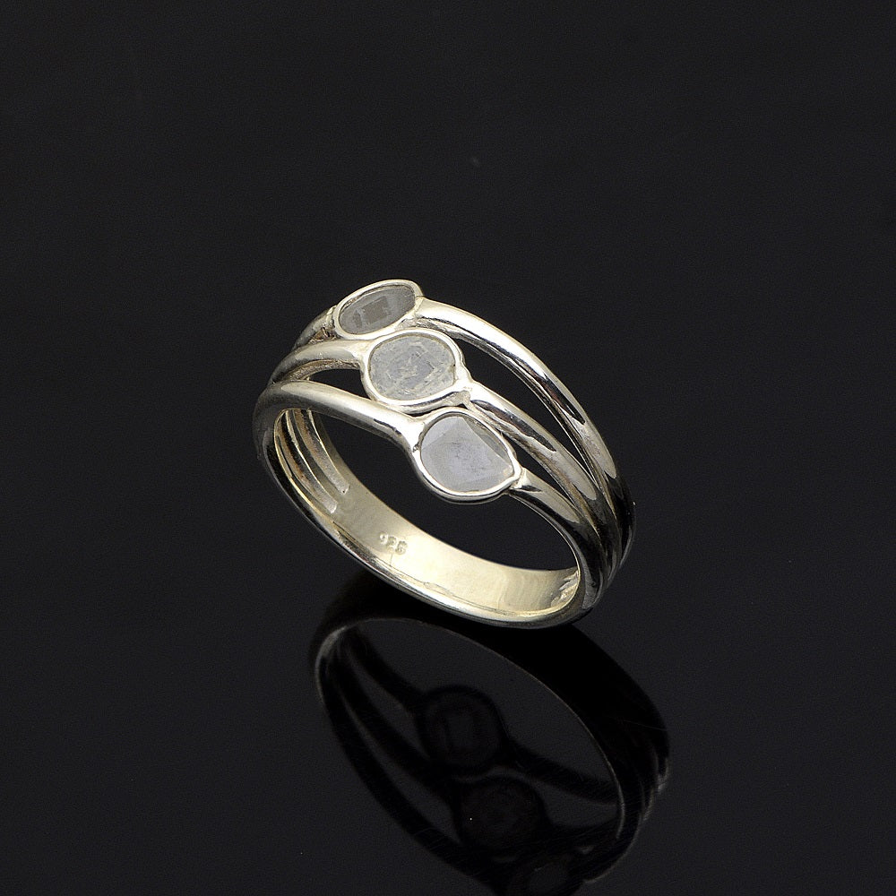 0.65 CTW Diamond Polki Ring
