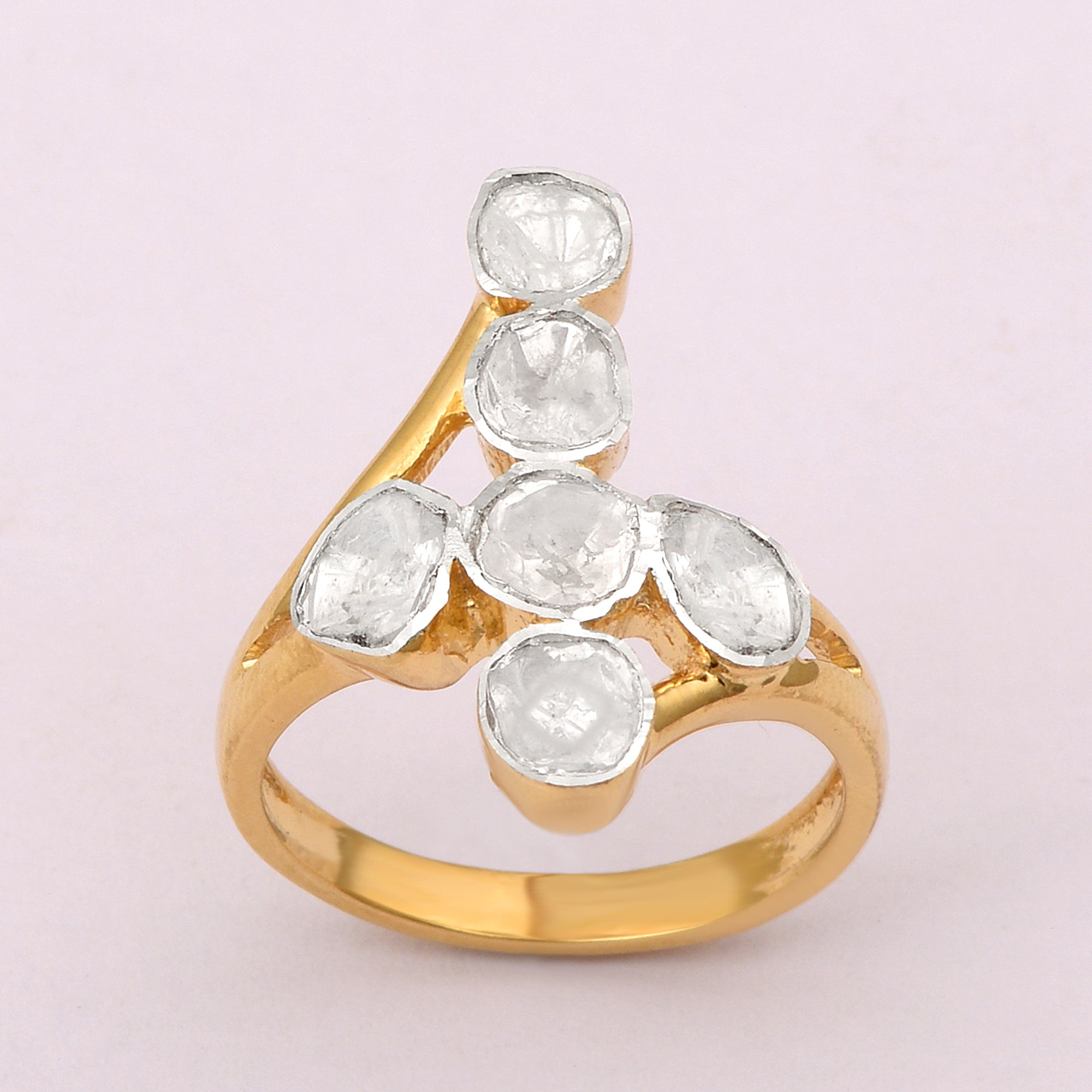 Polki Diamond Ring