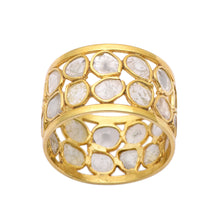 Load image into Gallery viewer, 2 CTW Diamond Polki Band Ring
