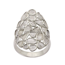 Load image into Gallery viewer, 2.50 CTW Diamond Polki Cluster Ring