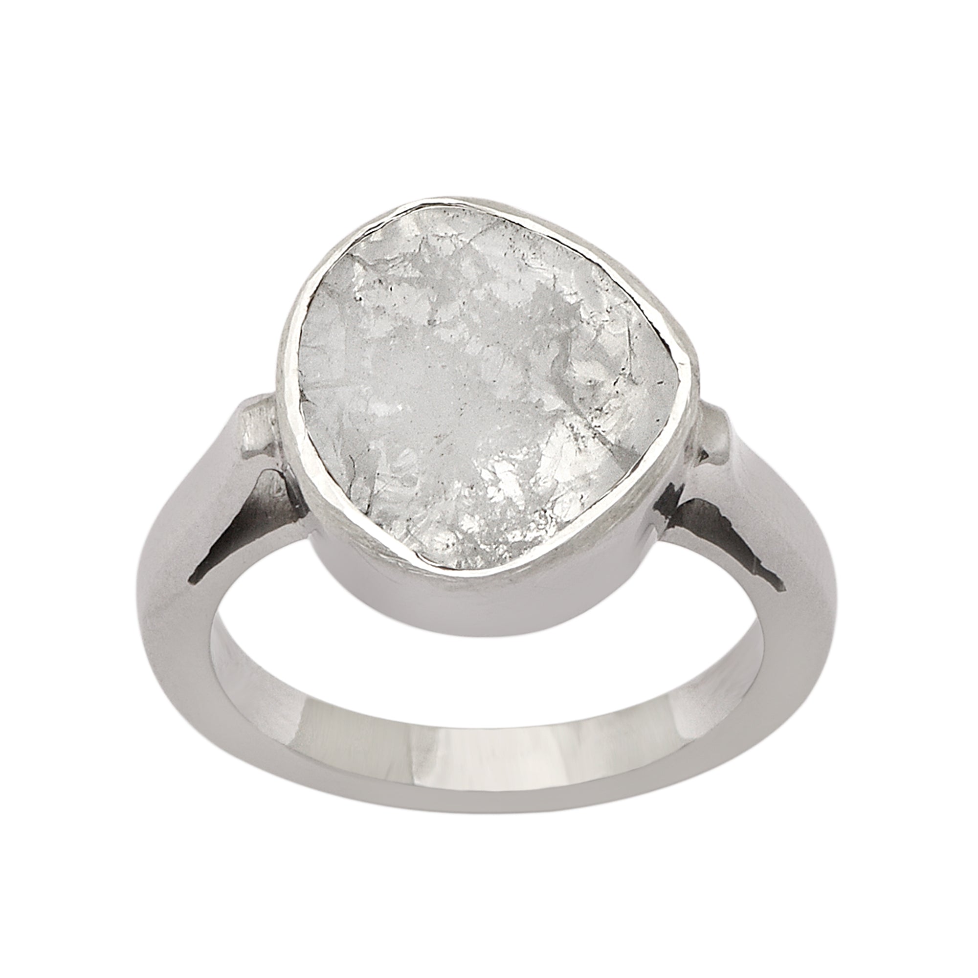 1.00 CTW Diamond Polki Solitaire Ring