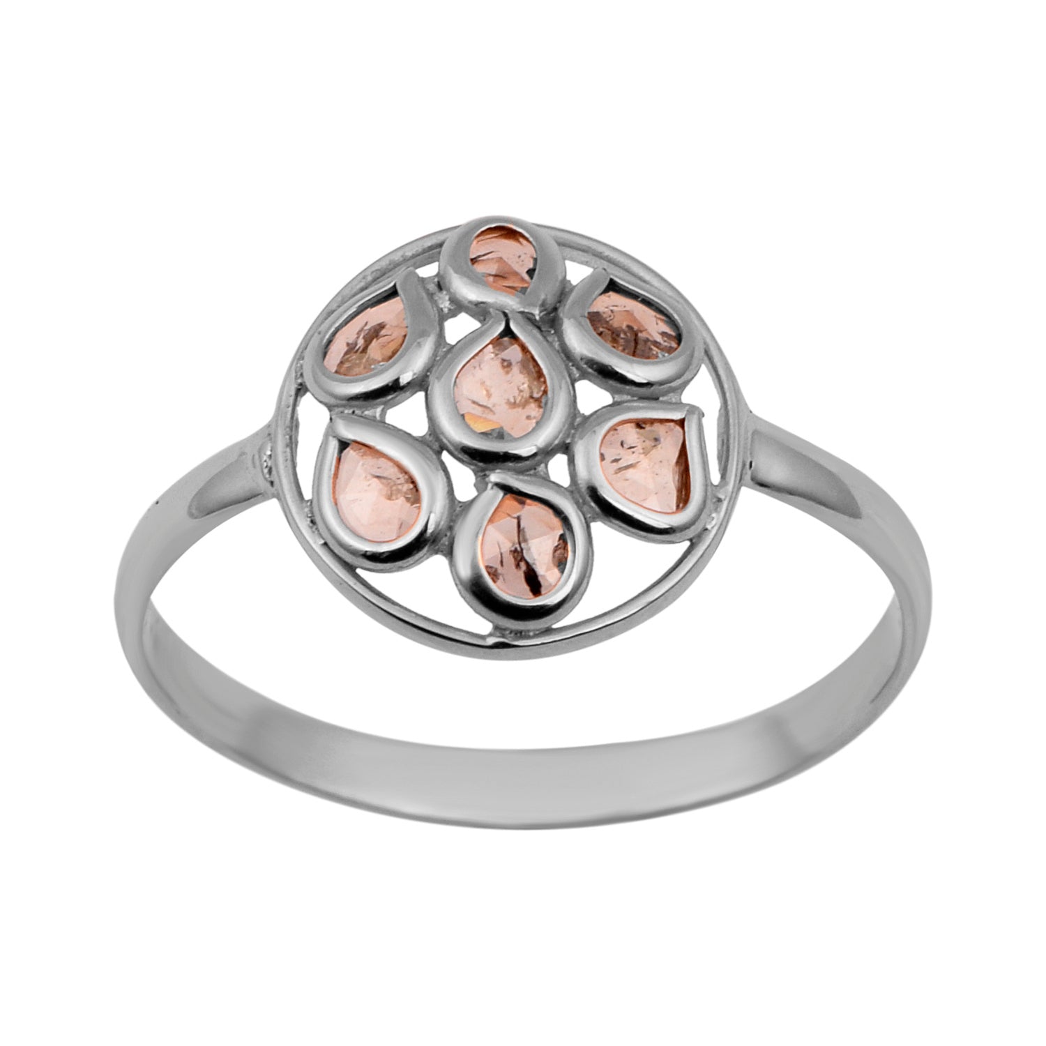 Rose Cut Diamond Ring