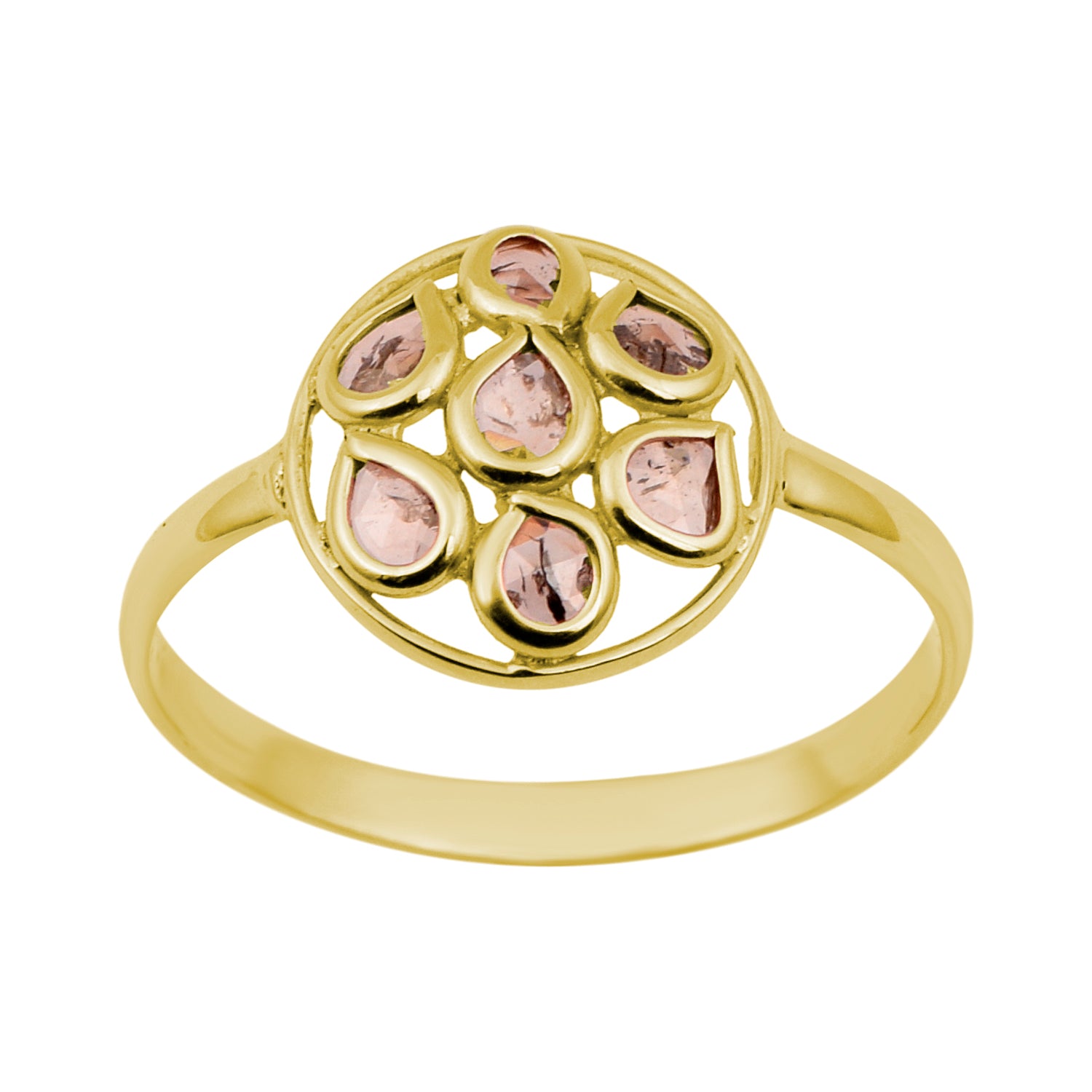 Rose Cut Diamond Ring