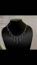 Load and play video in Gallery viewer, 2.25 CTW Diamond Polki Fringe Necklace