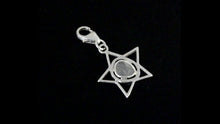 Load and play video in Gallery viewer, 0.15 CTW Diamond Polki Star Charm Pendant
