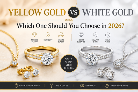 Yellow Gold vs White Gold: