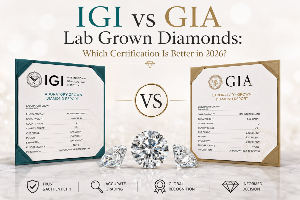IGI vs GIA Lab Grown Diamonds
