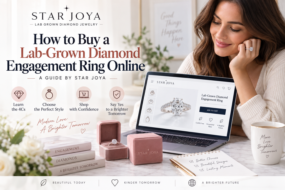 How to Buy a Lab-Grown Diamond Engagement Ring Online
