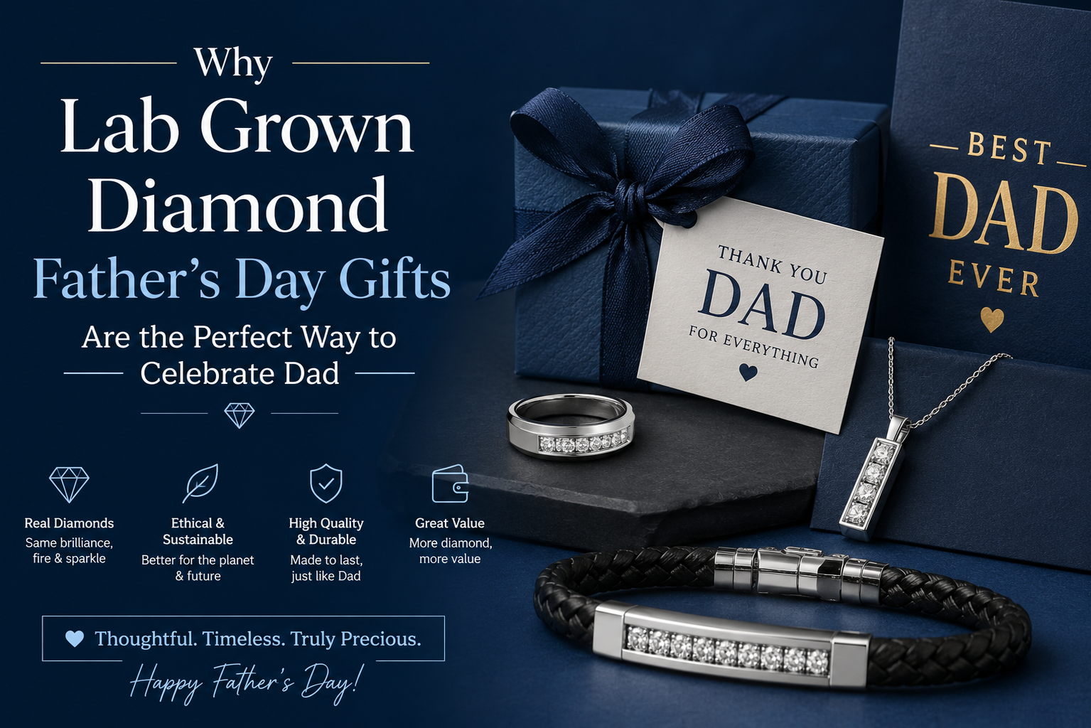  Lab Grown Diamond Father's Day Gifts