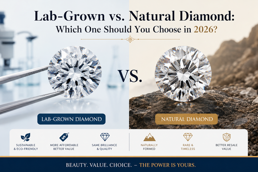 Lab-Grown vs. Natural Diamond: