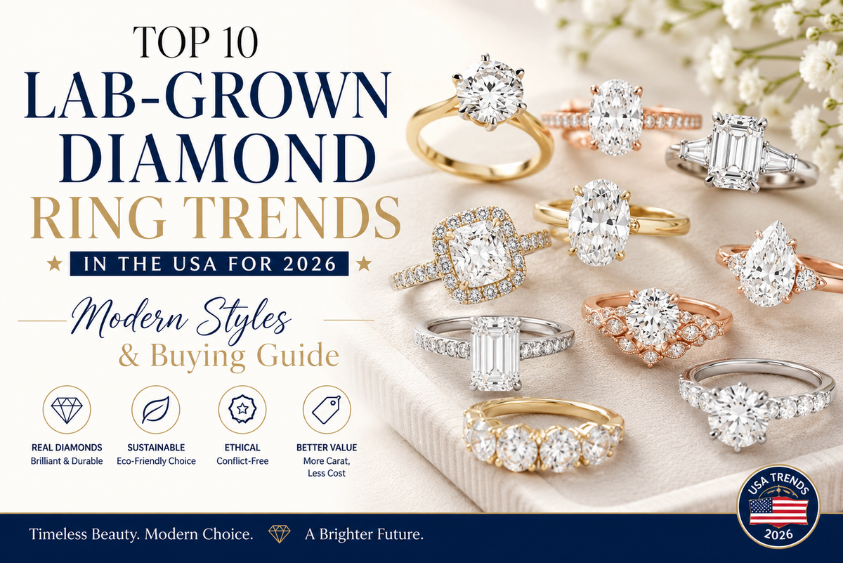  Lab-Grown Diamond Ring Trends in the USA 